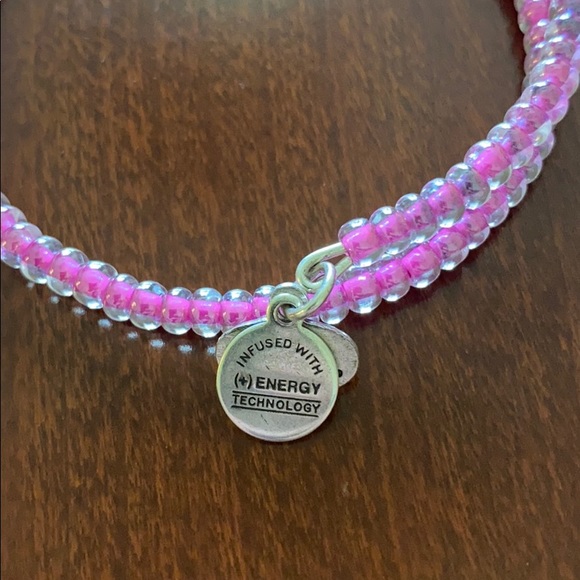 Alex and Ani pink beaded wrap bracelet - Picture 3 of 3